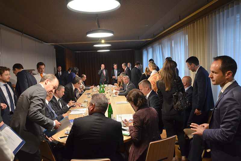 © ORF.at/Peter Prantner Ministerrat der Regierungsmitglieder in Brüssel