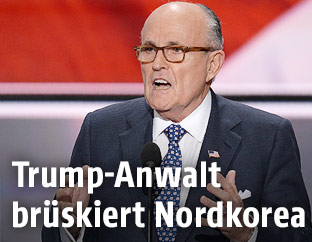 Trumps Anwalt Rudolph Giuliani