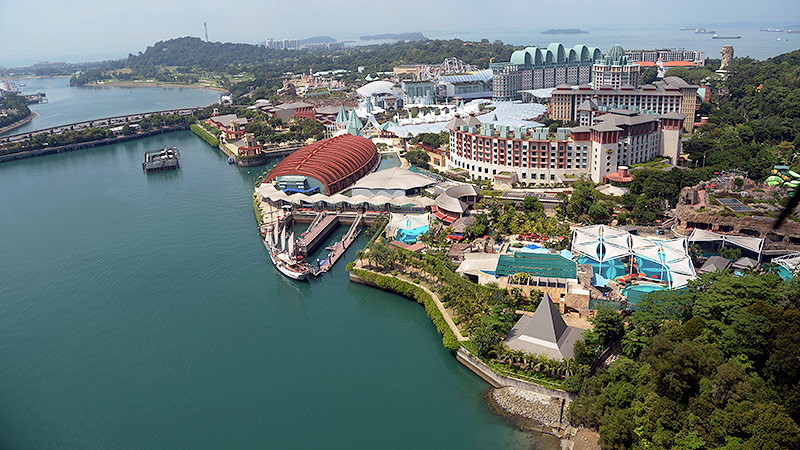 © APA/AFP/Roslan Rahman Resorts World Sentosa in Singapur