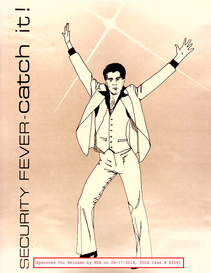 NSA-Poster aus der Zeit des Kalten Krieges