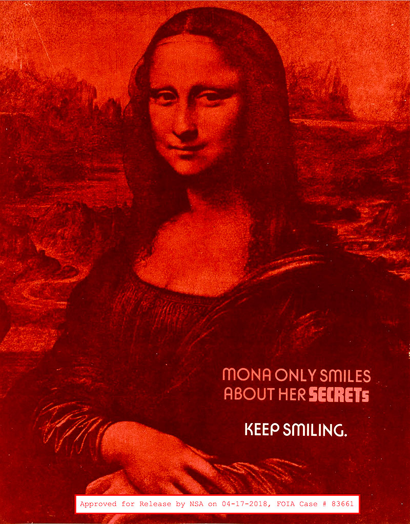 NSA-Poster aus der Zeit des Kalten Krieges