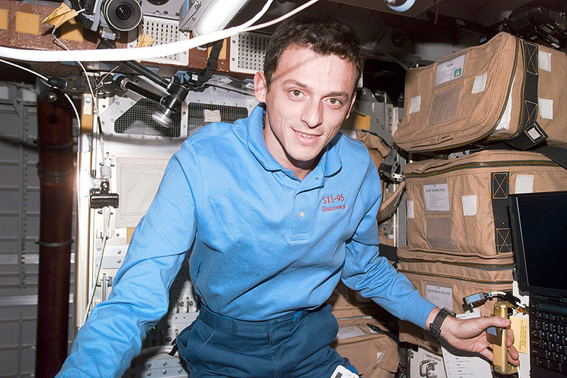 © APA/AFP/NASA Pedro Duque, 1998