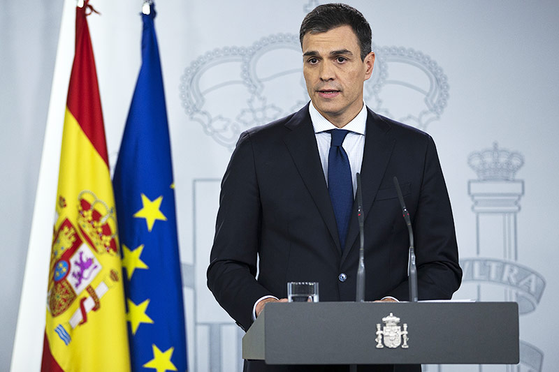 © AP/Francisco Seco Spaniens Regierungschef Pedro Sanchez