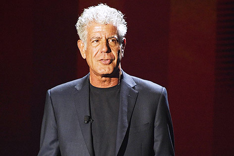 © APA/AFP/Getty Images/Dimitrios Kambouris Anthony Bourdain