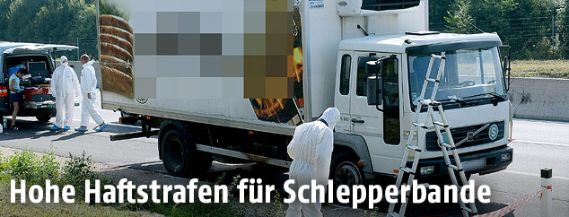 Ermittler nehben Lkw auf A4