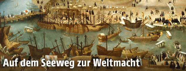 Ansicht von Sevilla, um 1600, unbekannter spanischer Künstler