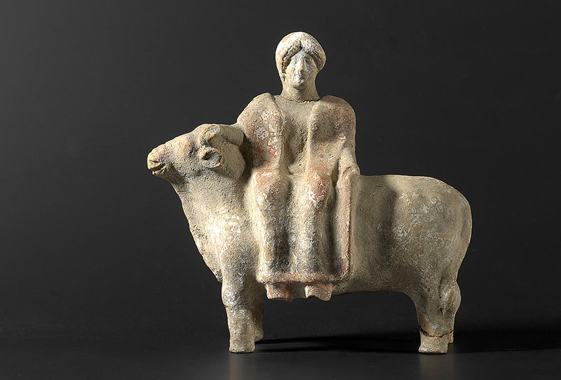 © bpk / Antikensammlung, SMB / Johannes Laurentius Europa auf dem Stier, 500–475 v. Chr.