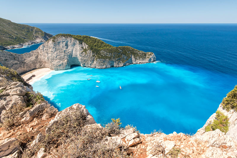© Getty Images/Paul Biris Bucht in Giechenland