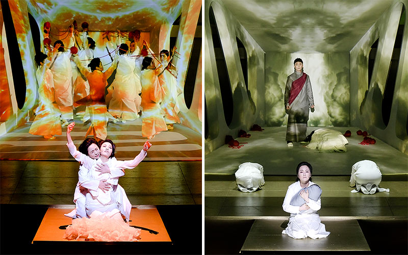 © National Theater of Korea Szene aus "Trojan Women"