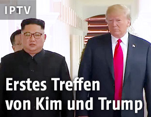 Kim Jong Un und Donald Trump