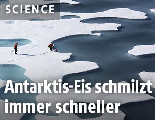 Forscher in der Arktis