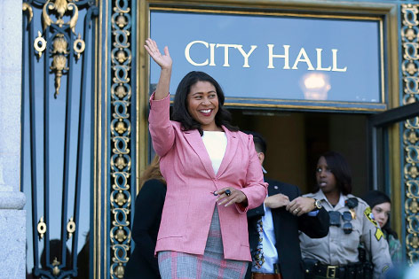 © AP/Lorin Eleni Gill Die Bürgermeisterin von San Francisco, London Breed