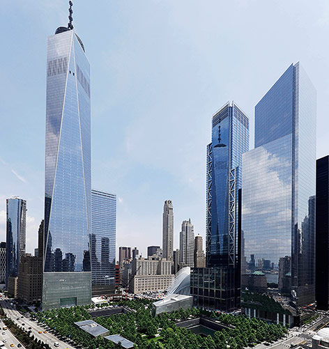 © APA/AP/Mark Lennihan Türme des World Trade Center in New York