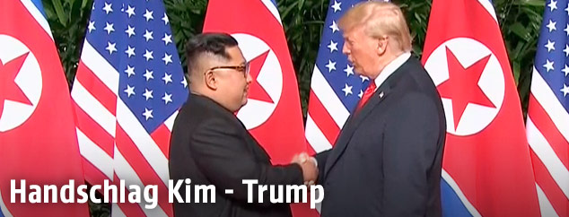 Kim Jong Un und Donald Trump