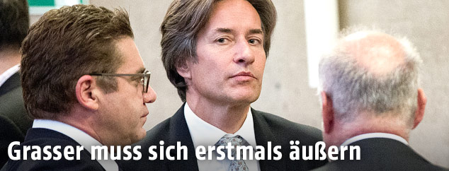 Angeklagter Karl Heinz Grasser