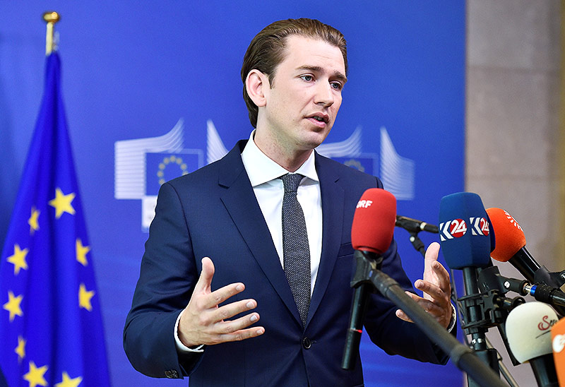 © Reuters/Eric Vidal Bundeskanzler Sebastian Kurz (ÖVP)