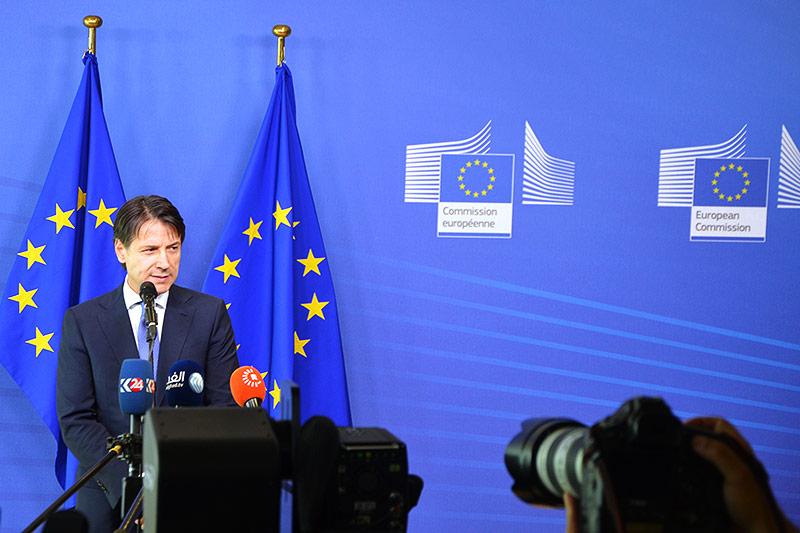 © ORF.at/Peter Prantner Der italienische Premier Giuseppe Conte