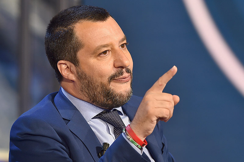 © APA/AFP/Andreas Solaro Italienischer Innenminister Matteo Salvini