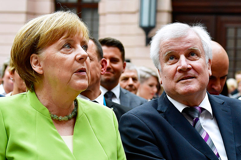 © APA/AFP/Tobias Schwarz Angela Merkel und Horst Seehofer
