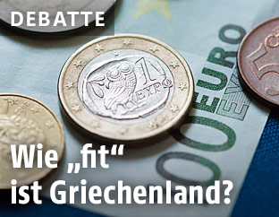 Griechische Euro-Münzen