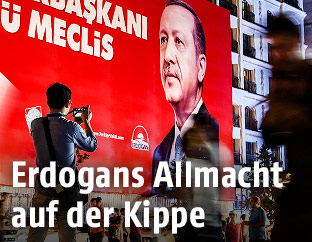 Erdogan-Wahlplakat