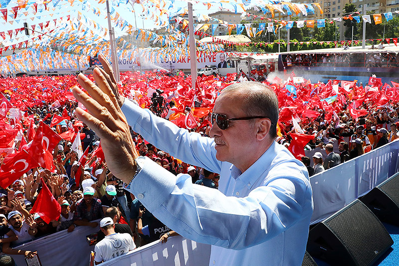 © AP/Presidential Press Service Recep Tayyip Erdogan