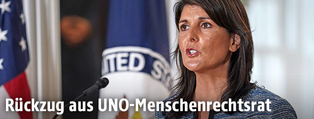 Botschafterin Nikki Haley