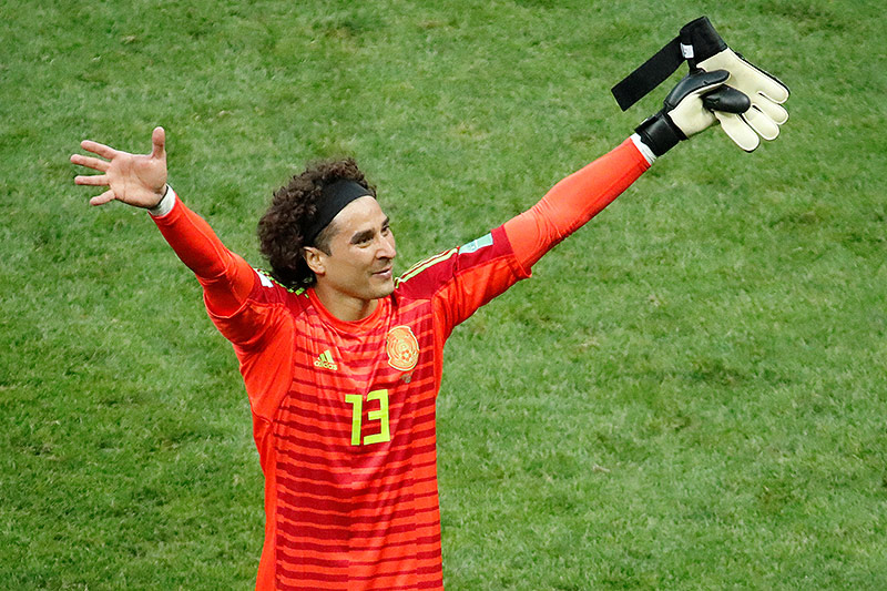 © Reuters/Christian Hartmann Mexikos Torhüter Guillermo Ochoa