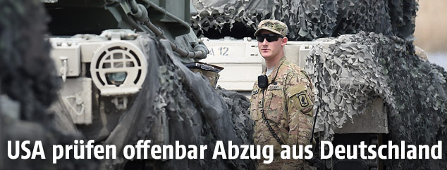 US-Soldat in Deutschland