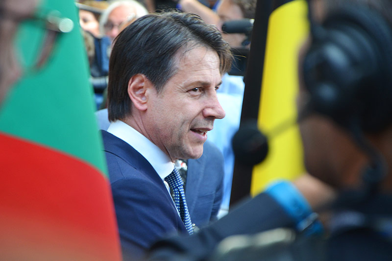 © ORF.at/Peter Prantner Der italienische Premier Guiseppe Conte
