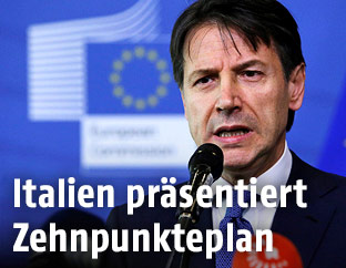Der italienische Premier Giuseppe Conte