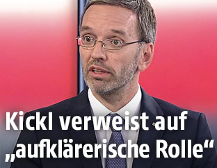 Innenminister Kickl