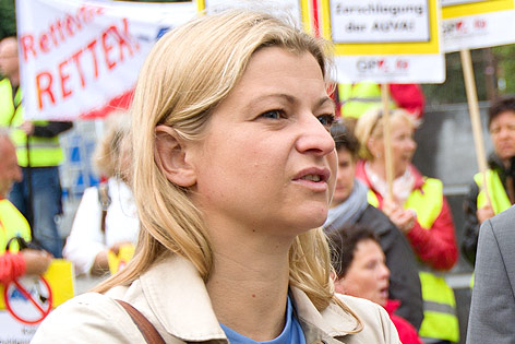 Die neue GPA-Vorsitzende Barbara Treiber