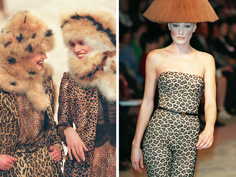 © AFP Models mit Animalprint-Kleidung