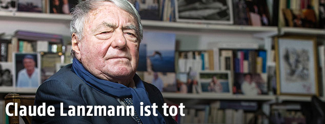 Der franz&ouml;sische Filmproduzent Claude Lanzmann