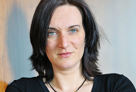 Die deutsch-ungarische Schriftstellerin Terezia Mora