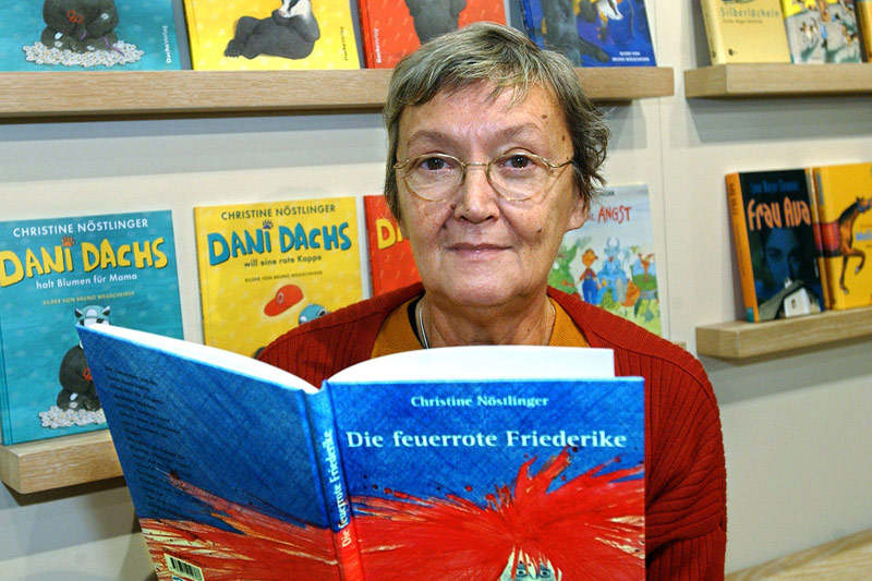© APA/dpa/Carstensen Nöstlinger liest aus „Die feuerrote Friederike“