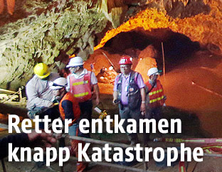 Rettungsarbeiter