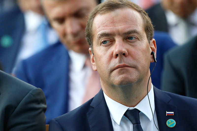 © AP/Burhan Ozbilici Der russische Ministerpräsident Dimitri Medwedew
