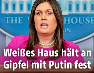 Trump-Sprecherin Sarah Sanders