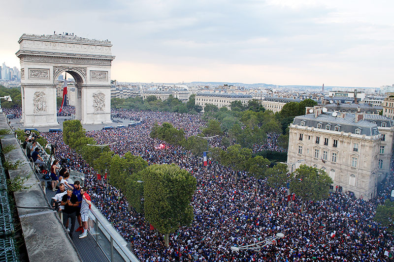 © AP/Thibault Camus Französische Fans