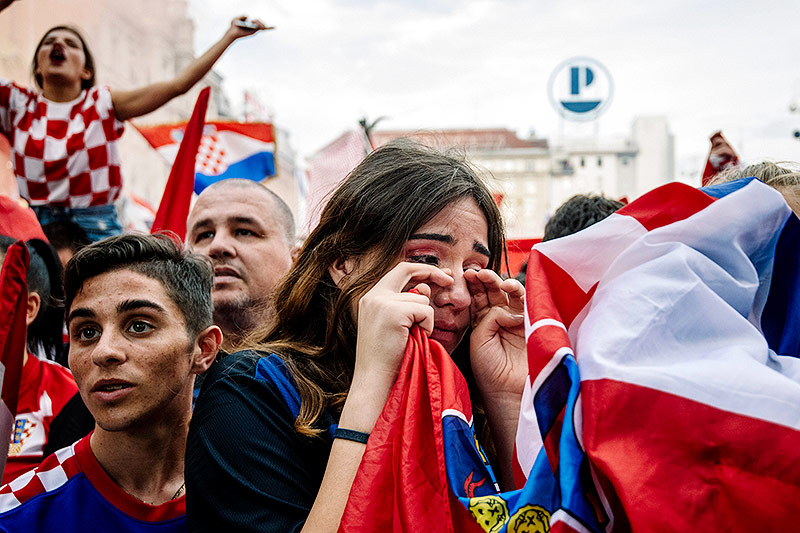 © APA/AFP/Dimitar Dilkoff Kroatische Fans