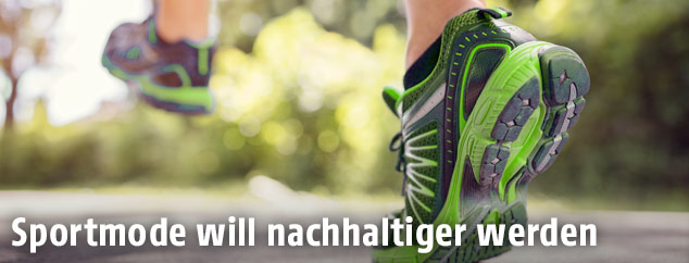 Grüne Sportschuhe