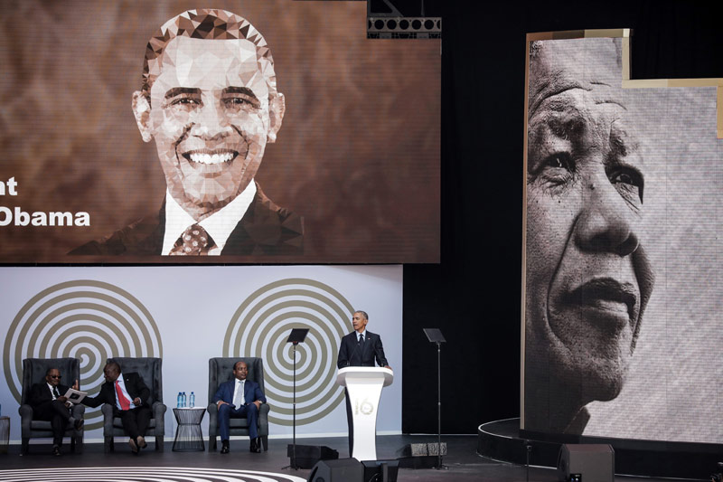 Obamas Rede in Johannesburg