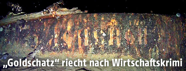 Wrack des russischen Kriegsschiffs „Dmitrii Donskoi“
