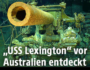 Wrack der USS Lexington