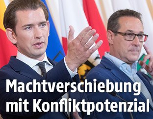 Sebastian Kurz und Heinz Christian Strache