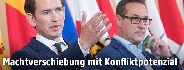Sebastian Kurz und Heinz Christian Strache