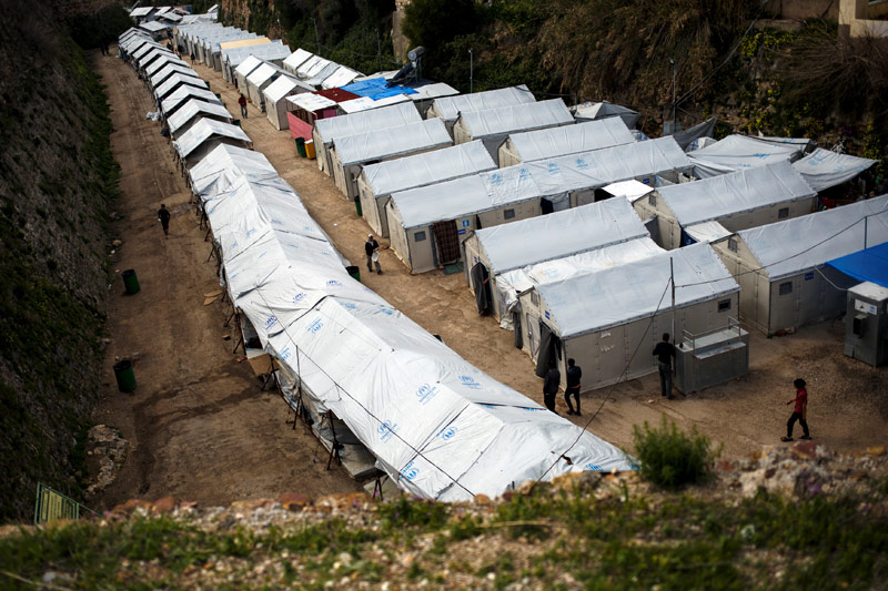 Flüchtlingslager in Griechenland