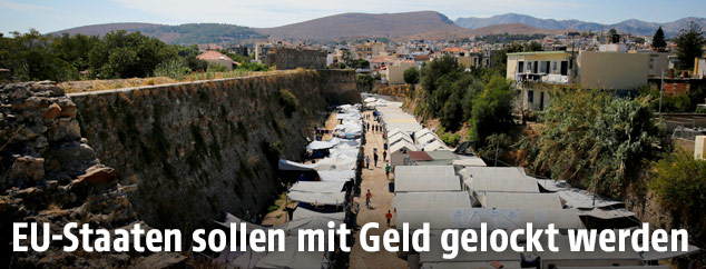 Flüchtlingslager in Griechenland
